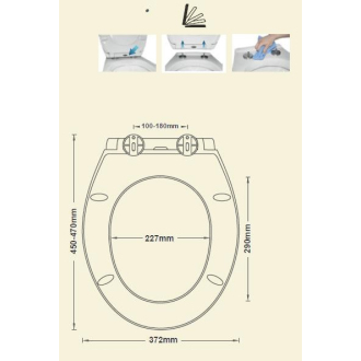 wc sedátko Salsa, duroplast, soft-close KD02181442