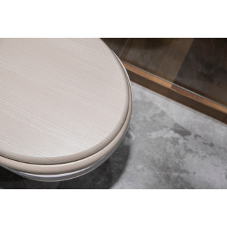 wc sedátko Oak White (biely dub), MDF, soft-close KD02181066
