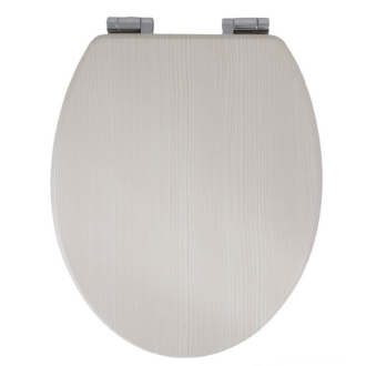 wc sedátko Oak White (biely dub), MDF, soft-close KD02181066