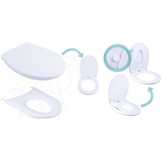 wc nástavec pre deti Baby Swing (do sedátko Swing), polypropylén KD02181283