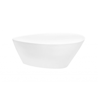 GOYA 1600x700 mm, biela farba VANSAL16W vaňa voľne stojaca z liateho mramoru