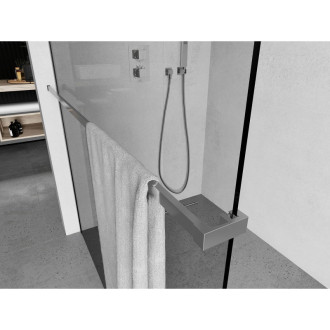 Držiak na uteráky Mexen do sprchového kúta, chróm - 800-06-01