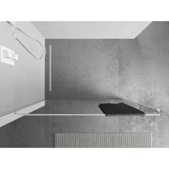 Vešiak na uteráky Mexen do sprchového kúta, biely - 800-06-20