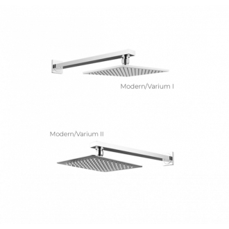Podomietkový sprchový set SLIM, MODERN / VARIUM II, chróm BABPMVIICH