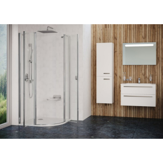 Ravak CSKK4-90 satin+Transparent 3Q170U00Z1