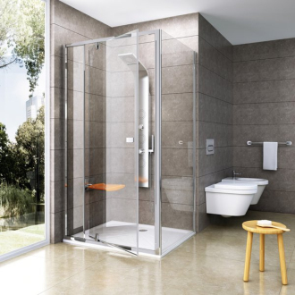 Ravak PPS-80 bright alu+Transparent 90G40C00Z1