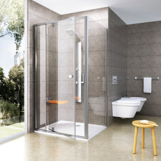 Ravak PPS-100 bright alu + Transparent 90GA0C00Z1