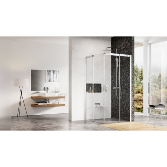 Ravak MSRV4-100/100 white+Transparent 1WVAA100Z1