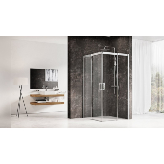 Ravak MSRV4-100/100 white+Transparent 1WVAA100Z1