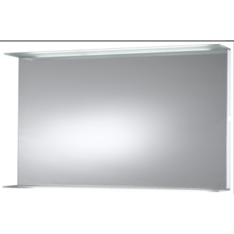 OSLAVA obdĺžnikové zrkadlo s LED osvetlením a poličkou V 600 × Š 1200 mm ZROSLA6012