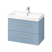 Cersanit Larga umývadlová skrinka modrá 80 S932-074