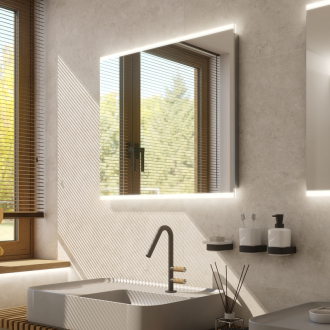 Nimco Séria 12000 ZP 12019 LED zrkadlo 900x700 rám hliníkový