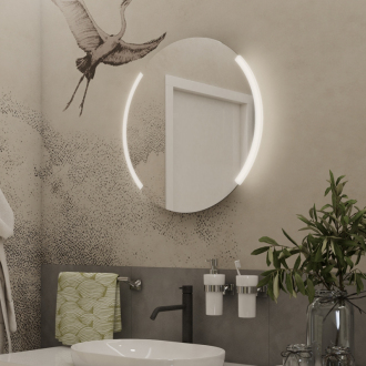 Nimco Séria 16000 ZP 16000R LED zrkadlo 600x600 rám hliníkový