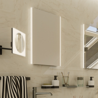 Nimco Séria 9000 ZP 9004 LED zrkadlo 1000x700 rám hliníkový