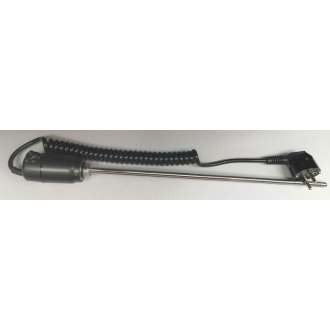 Vykurovacia tyč s termostatom 230V/300W 312 mm chróm lesk RADPST313