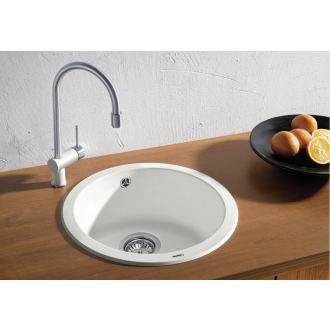Blanco RONDO 515028 drez okrúhly kávová drez vstavaný