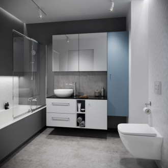 Cersanit Larga WC misa hranatá cleanon K120-004