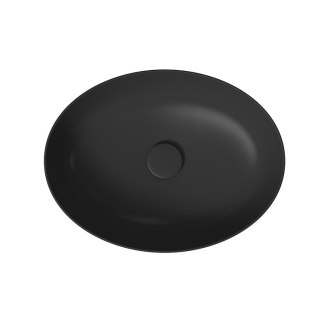 Cersanit Larga umývadlo na dosku elipsa ant mat 50x38 K677-014