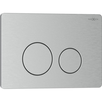 Splachovacie tlačidlo Mexen Tex 06 nerezová oceľ, inox - 6106-10