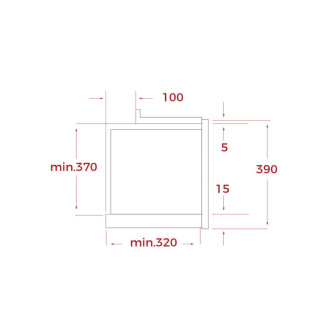 TEKA Vstavaná mikrovlnná rúra 39 cm z edície Van Gogh ML 82 VG
