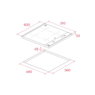 TEKA Indukčná varná doska 60 cm z edície Van Gogh IBF 64 FST VG