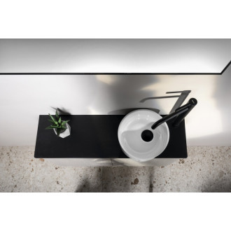 PREMIO doska kompozit 80x23, 5cm, čierna mat