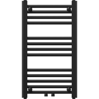 Kúpeľňový radiátor Mexen Mars 700 x 400 mm, 238 W, čierny - W110-0700-400-00-70