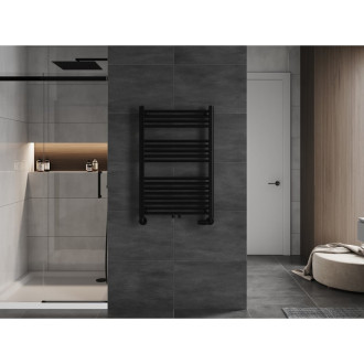 Kúpeľňový radiátor Mexen Mars 900 x 600 mm, 430 W, čierny - W110-0900-600-00-70