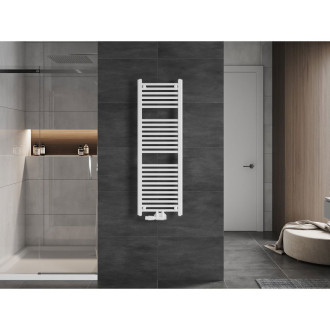 Kúpeľňový radiátor Mexen Mars 1200 x 400 mm, 439 W, biely - W110-1200-400-00-20