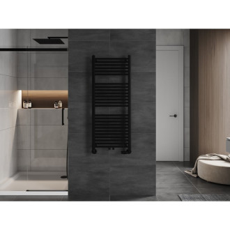 Kúpeľňový radiátor Mexen Mars 1200 x 500 mm, 528 W, čierny - W110-1200-500-00-70