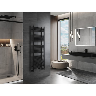 Kúpeľňový radiátor Mexen Mars 1500 x 500 mm, 626 W, čierny - W110-1500-500-00-70