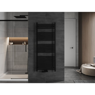 Kúpeľňový radiátor Mexen Mars 1500 x 600 mm, 729 W, čierny - W110-1500-600-00-70