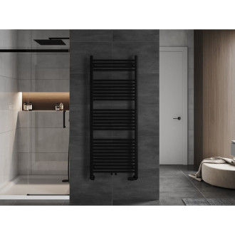 Kúpeľňový radiátor Mexen Mars 1500 x 600 mm, 729 W, čierny - W110-1500-600-00-70