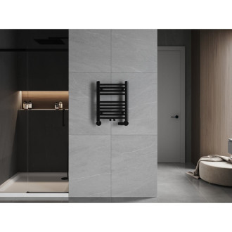 Kúpeľňový radiátor Mexen Ares 500 x 400 mm, 179 W, čierny - W102-0500-400-00-70