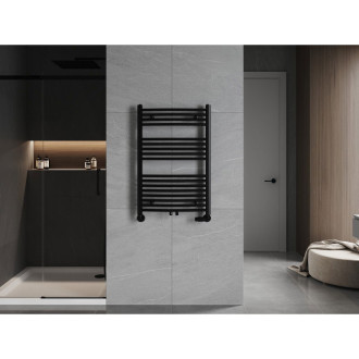 Kúpeľňový radiátor Mexen Ares 900 x 600 mm, 433 W, čierny - W102-0900-600-00-70