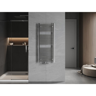 Kúpeľňový radiátor Mexen Ares 1200 x 500 mm, 420 W, chróm - W102-1200-500-00-01