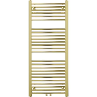 Kúpeľňový radiátor Mexen Ares 1200 x 500 mm, 420 W, zlatý - W102-1200-500-00-50