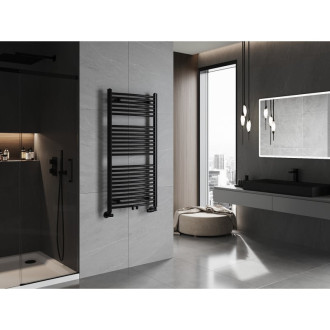 Kúpeľňový radiátor Mexen Ares 1200 x 600 mm, 620 W, čierny - W102-1200-600-00-70