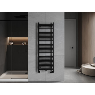 Kúpeľňový radiátor Mexen Ares 1500 x 500 mm, 630 W, čierny - W102-1500-500-00-70