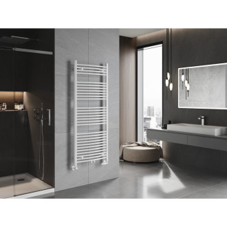 Kúpeľňový radiátor Mexen Ares 1500 x 600 mm, 733 W, biely - W102-1500-600-00-20