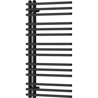 Dekoratívny kúpeľňový radiátor Mexen Neptún 900 x 500 mm, 369 W, čierny - W101-0900-500-00-70
