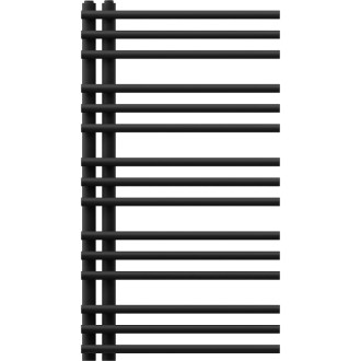 Dekoratívny kúpeľňový radiátor Mexen Neptún 900 x 500 mm, 369 W, čierny - W101-0900-500-00-70