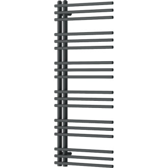 Dekoratívny kúpeľňový radiátor Mexen Neptún 1200 x 500 mm, 456 W, antracit - W101-1200-500-00-66