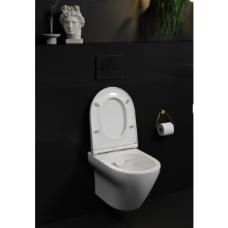 Cersanit Larga SET B331 WC ovál CO sedátko slim duro SC EO S701-472