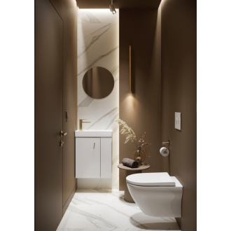 Cersanit Larga SET B331 WC ovál CO sedátko slim duro SC EO S701-472
