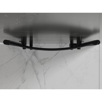 Kúpeľňový radiátor Mexen Helios 800 x 600 mm, 448 W, čierny - W103-0800-600-00-70