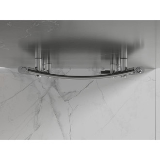 Kúpeľňový radiátor Mexen Helios 1200 x 500 mm, 448 W, chróm - W103-1200-500-00-01