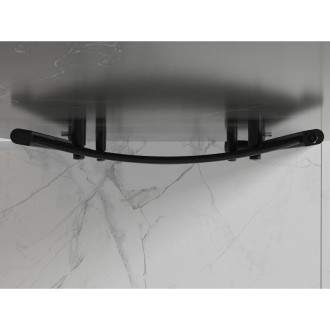 Kúpeľňový radiátor Mexen Helios 1200 x 600 mm, 563 W, čierny - W103-1200-600-00-70