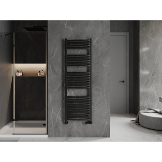 Kúpeľňový radiátor Mexen Helios 1500 x 500 mm, 676 W, čierny - W103-1500-500-00-70