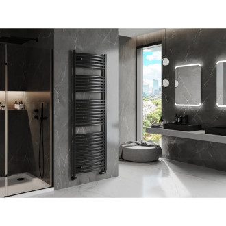 Kúpeľňový radiátor Mexen Helios 1800 x 600 mm, 990 W, čierny - W103-1800-600-00-70